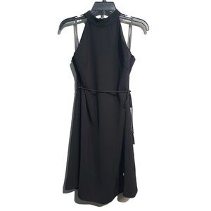 White House Black Market Belted Halter Shift Dress NWT Size 6